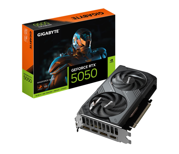 Gigabyte GeForce RTX 5050 Windforce OC 8GB GDDR6 DLSS5 - 1344481 - zdjęcie
